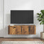 Væghængt TV-skab 98 x 41 x 30 cm Gammelt træ Konstrueret træ