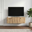 Væghængt TV-skab 98 x 41 x 30 cm Artisan-eg Konstrueret træ