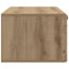 Væghængt TV-skab 98 x 41 x 30 cm Artisan-eg Konstrueret træ