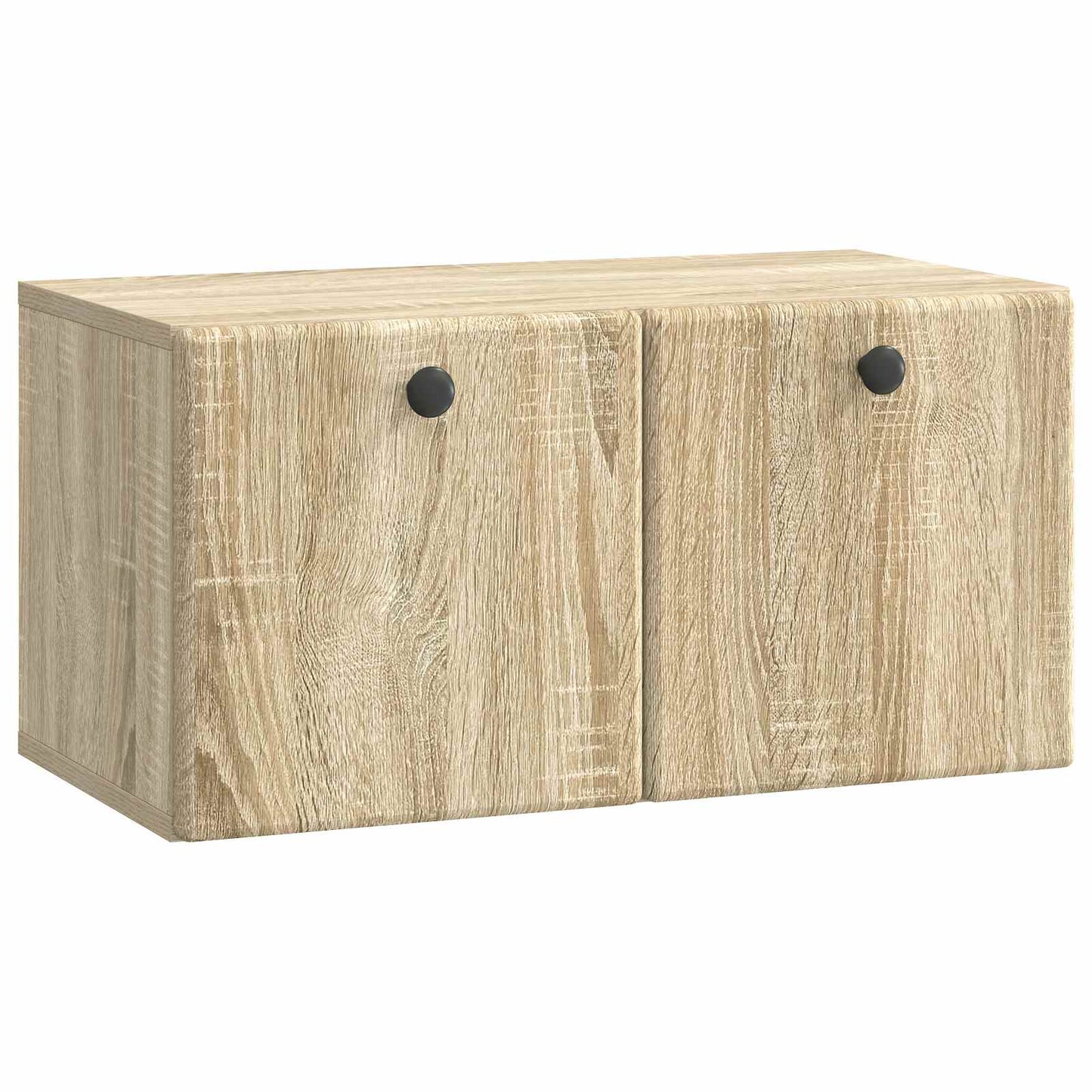Væghængt TV-skab 59,5 x 31 x 30 cm Sonoma-eg Konstrueret træ