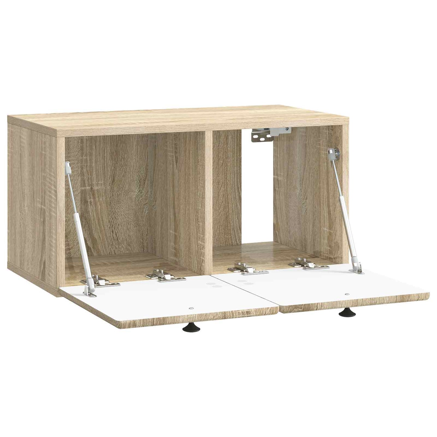 Væghængt TV-skab 59,5 x 31 x 30 cm Sonoma-eg Konstrueret træ