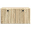 Væghængt TV-skab 59,5 x 31 x 30 cm Sonoma-eg Konstrueret træ