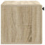 Væghængt TV-skab 59,5 x 31 x 30 cm Sonoma-eg Konstrueret træ