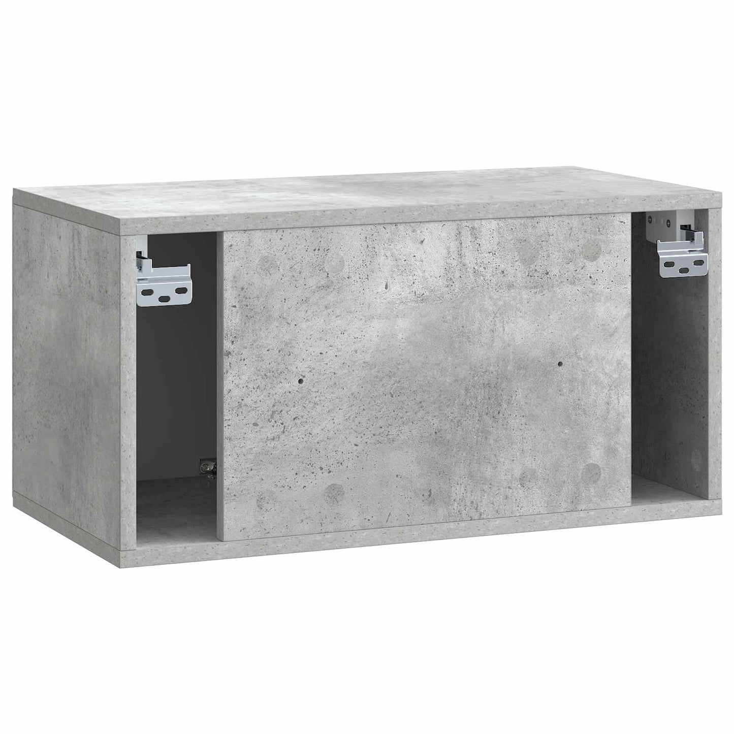 Væghængt TV-skab 59,5 x 31 x 30 cm Betongrå Konstrueret træ