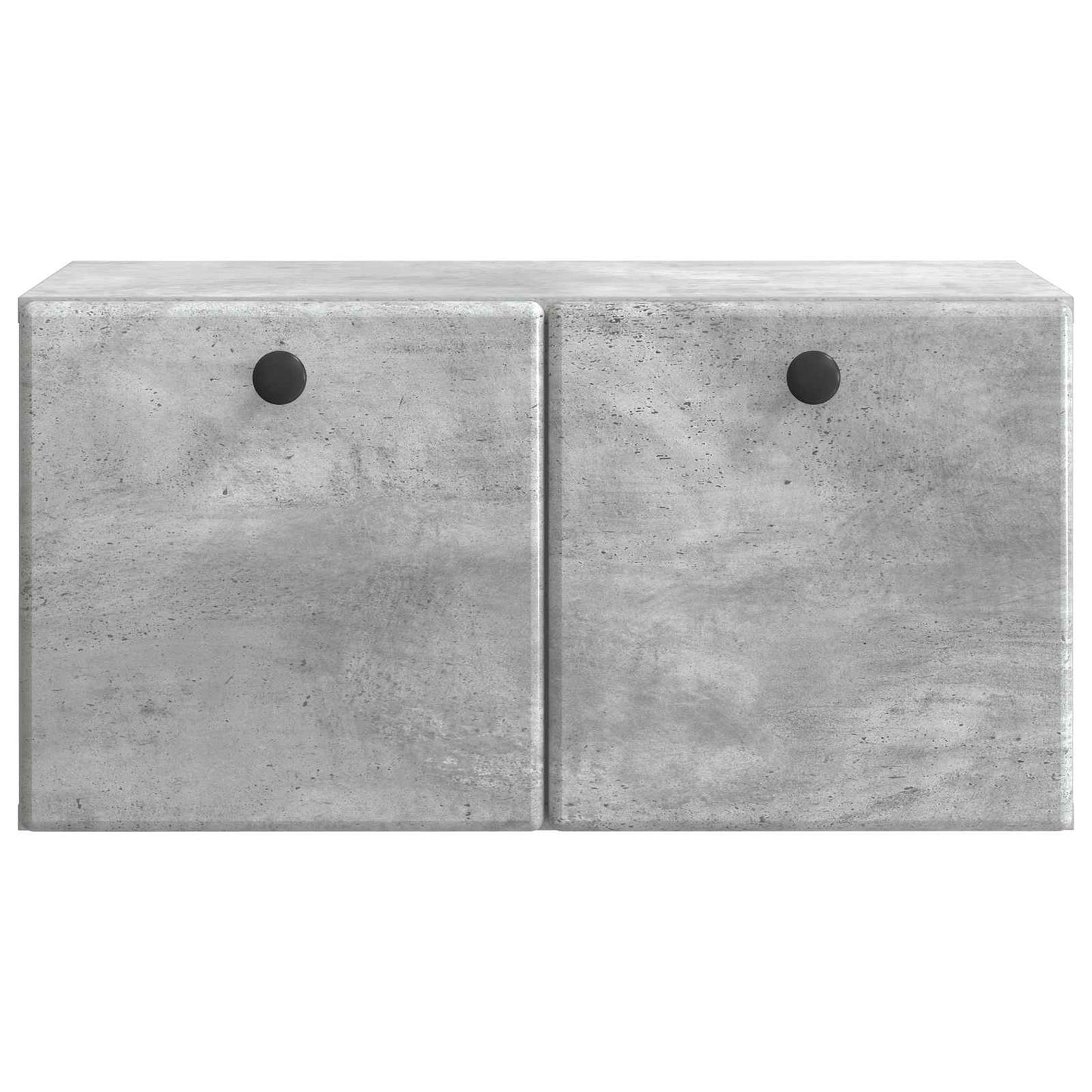 Væghængt TV-skab 59,5 x 31 x 30 cm Betongrå Konstrueret træ