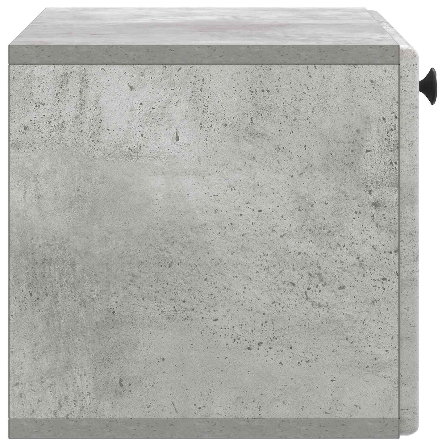 Væghængt TV-skab 59,5 x 31 x 30 cm Betongrå Konstrueret træ