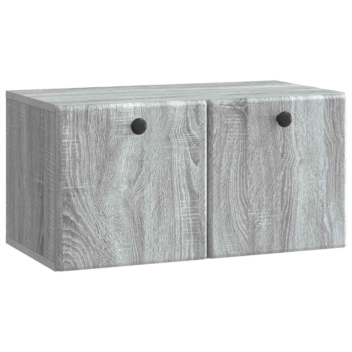 Væghængt TV-skab 59,5 x 31 x 30 cm Grå Sonoma Konstrueret træ