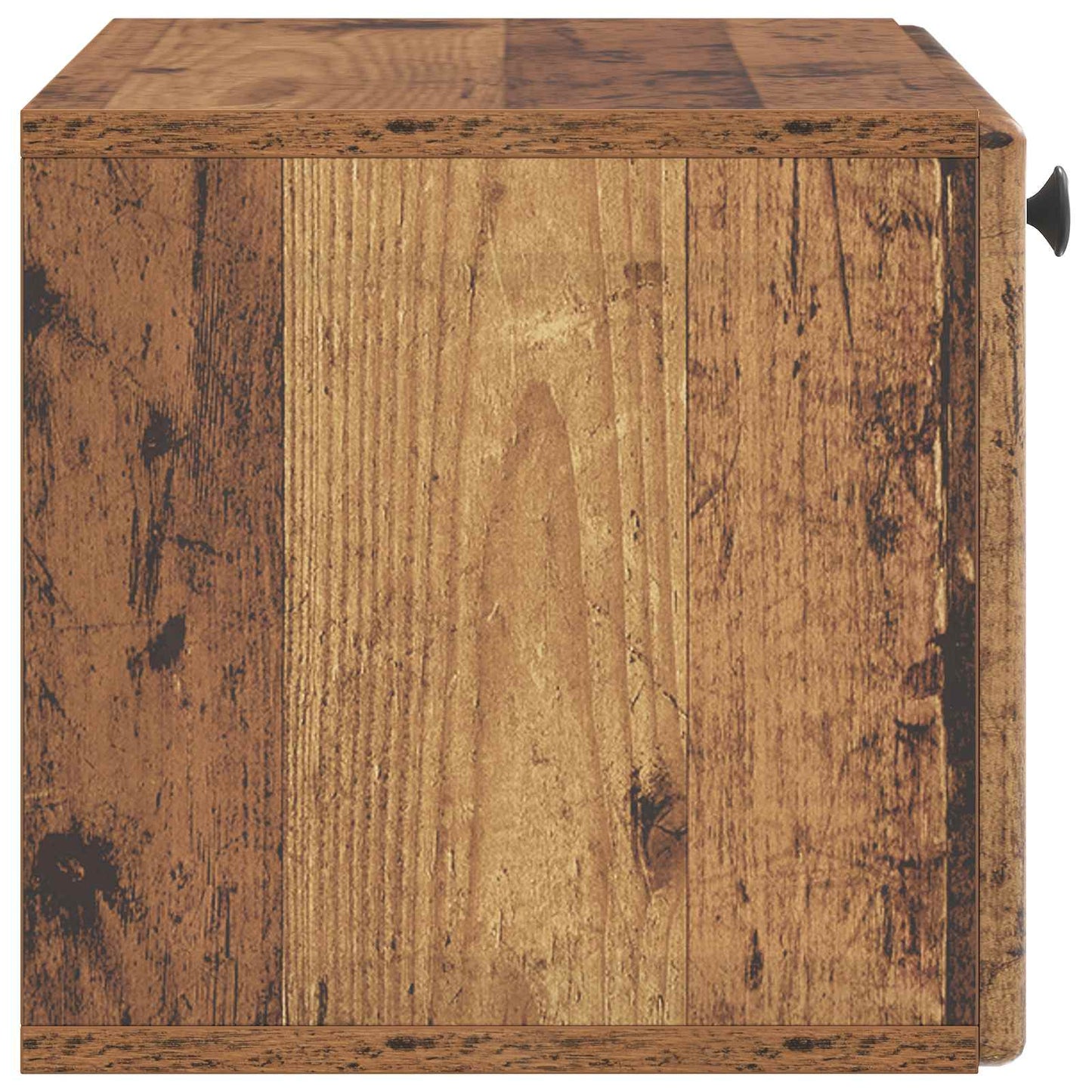 Væghængt TV-skab 59,5 x 31 x 30 cm Gammelt træ Konstrueret træ