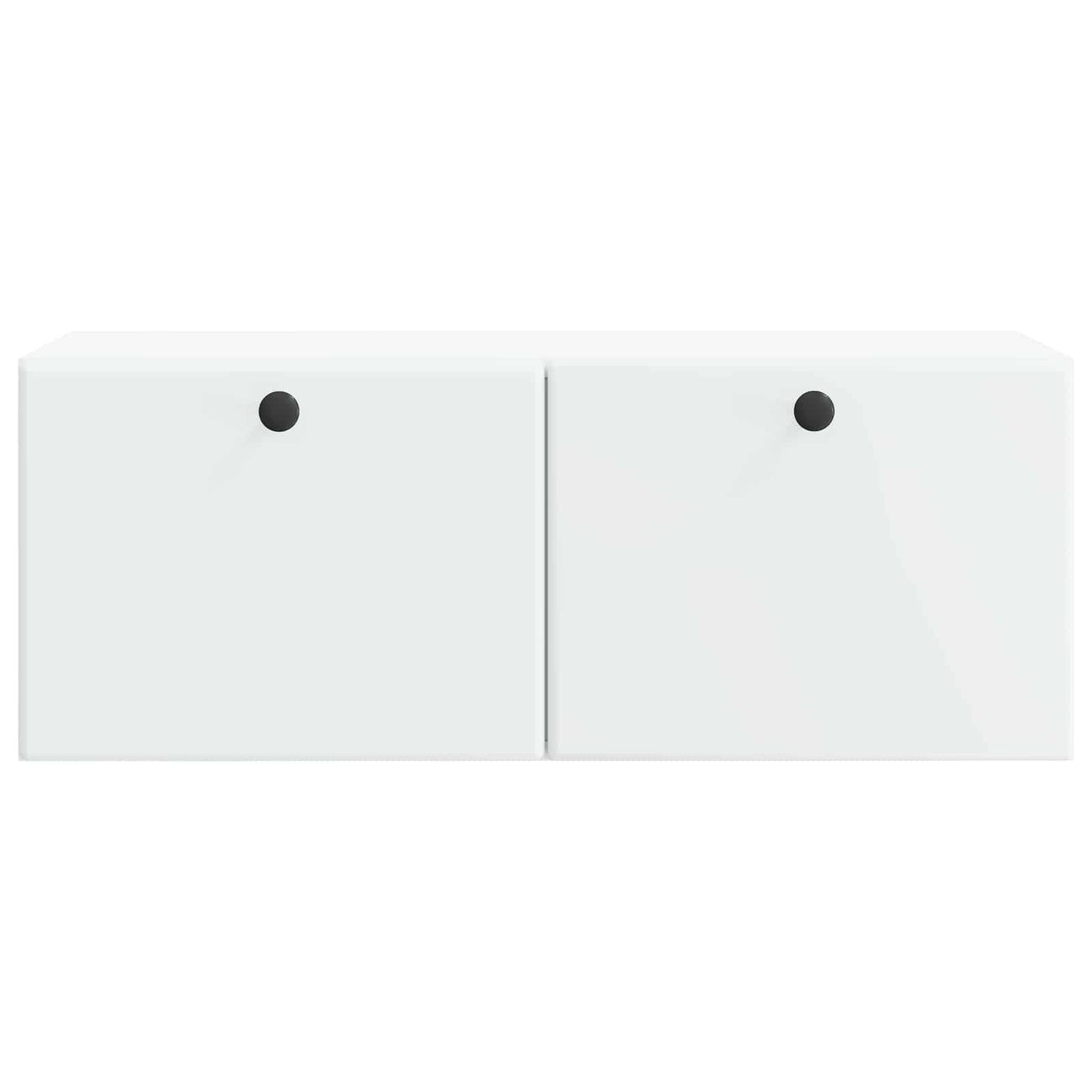 Væghængt TV-skab 78,5 x 31 x 30 cm Hvid Konstrueret træ