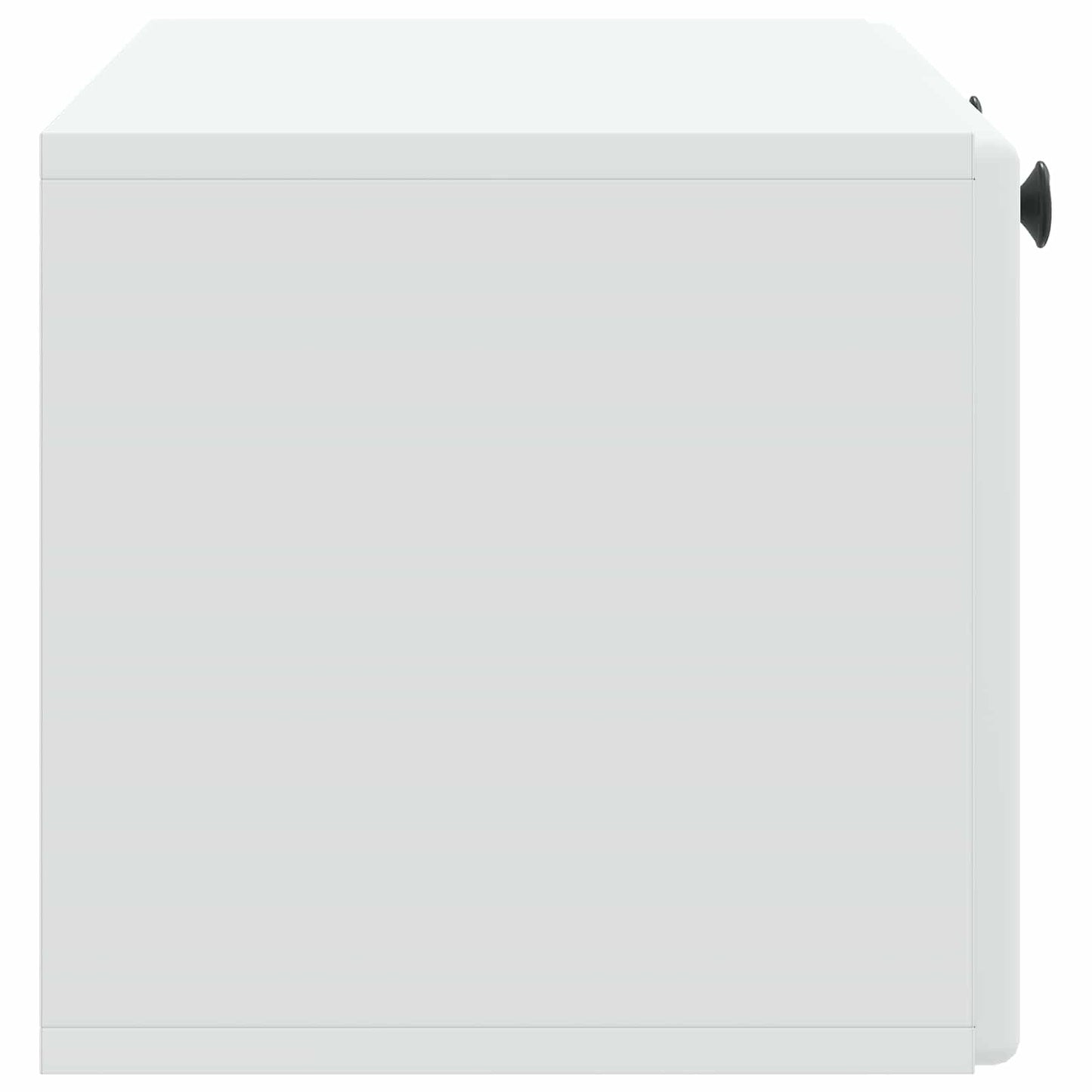 Væghængt TV-skab 78,5 x 31 x 30 cm Hvid Konstrueret træ