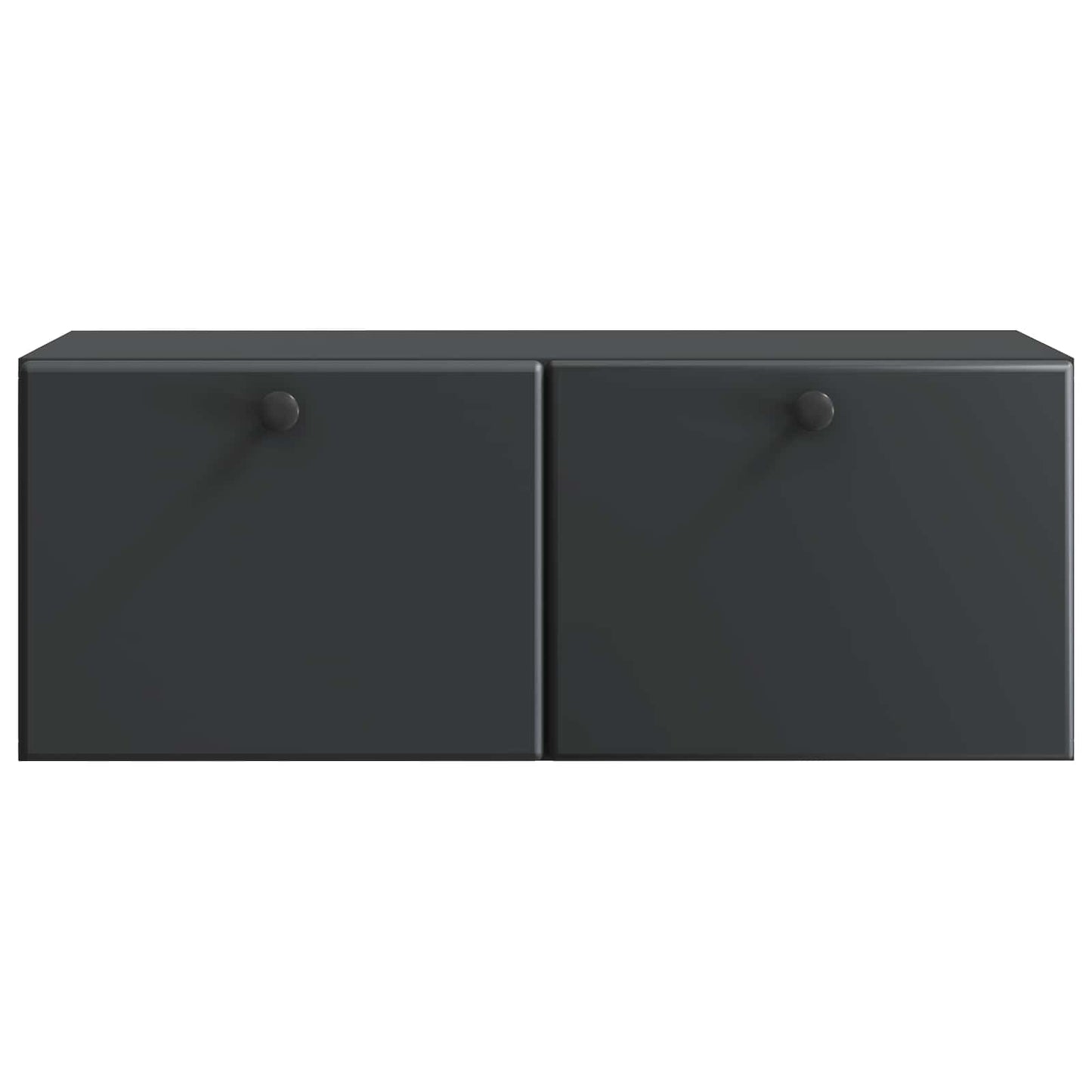 Væghængt TV-skab 78,5 x 31 x 30 cm Sort Konstrueret træ