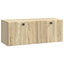 Væghængt TV-skab 78,5 x 31 x 30 cm Sonoma-eg Konstrueret træ