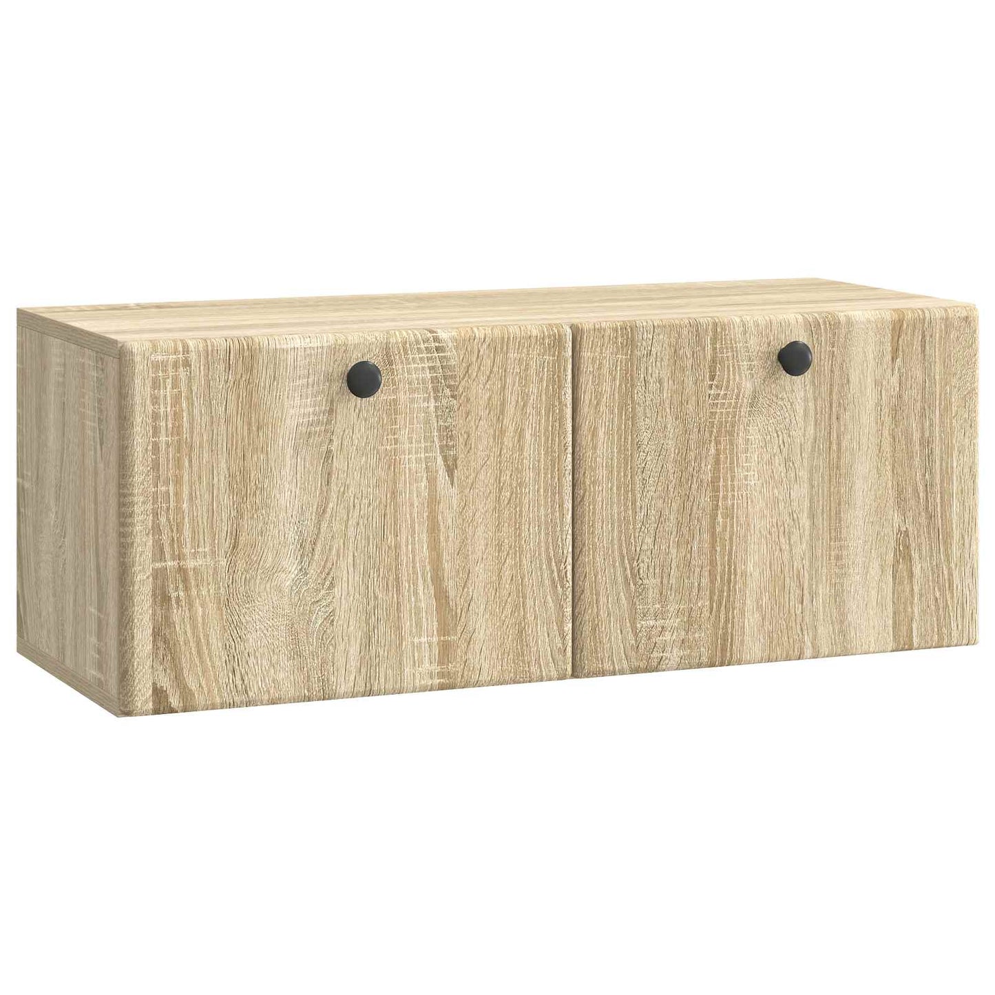 Væghængt TV-skab 78,5 x 31 x 30 cm Sonoma-eg Konstrueret træ