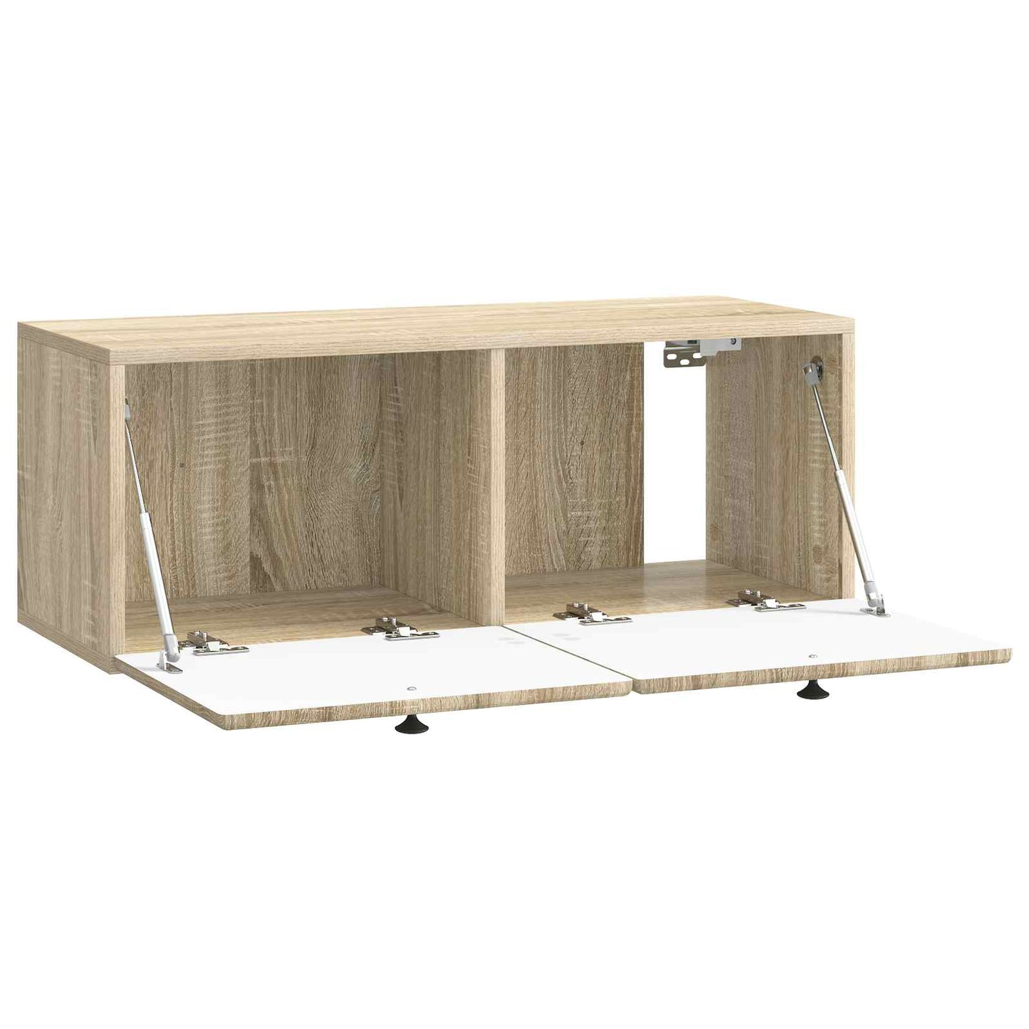 Væghængt TV-skab 78,5 x 31 x 30 cm Sonoma-eg Konstrueret træ
