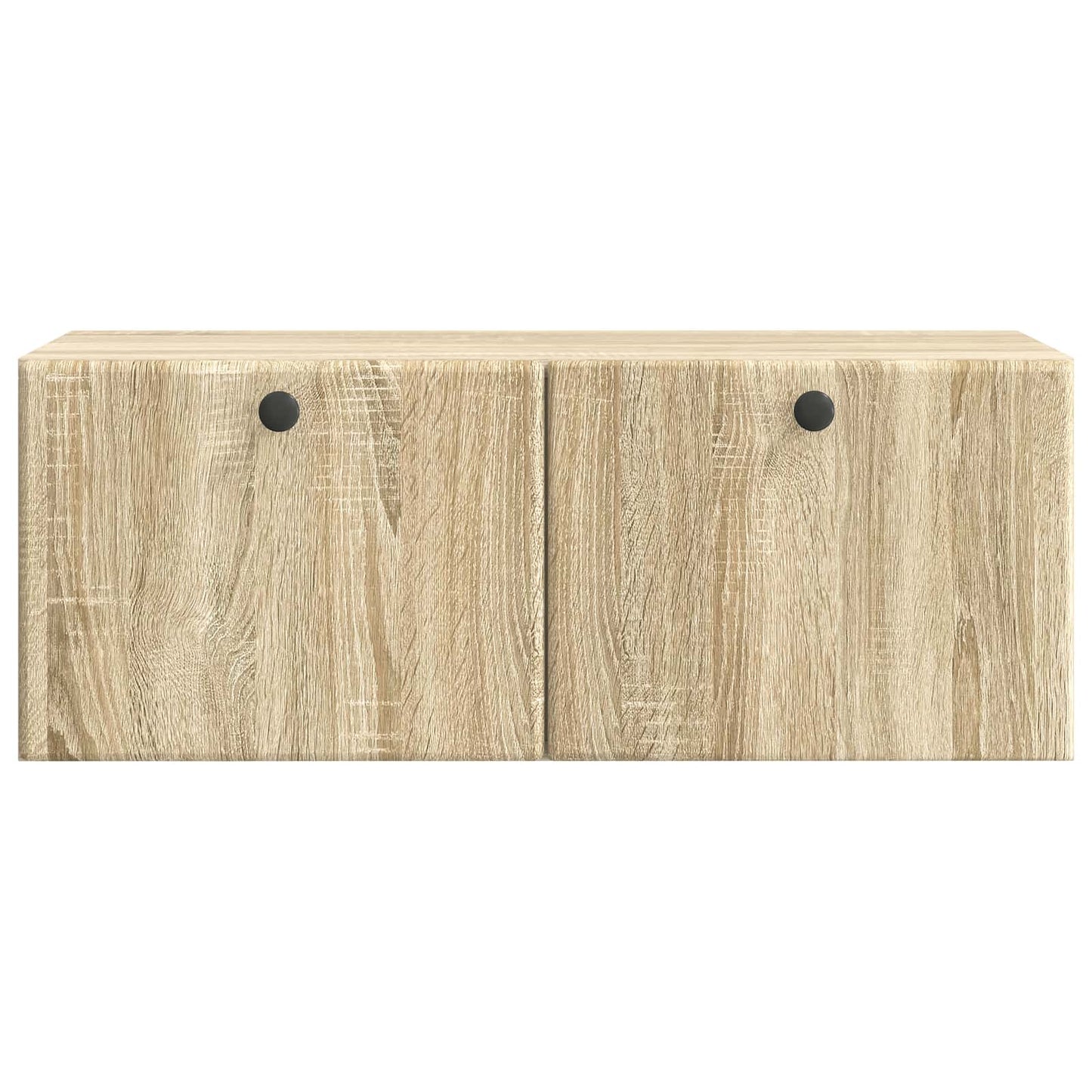 Væghængt TV-skab 78,5 x 31 x 30 cm Sonoma-eg Konstrueret træ