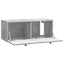 Væghængt TV-skab 78,5 x 31 x 30 cm Betongrå Konstrueret træ
