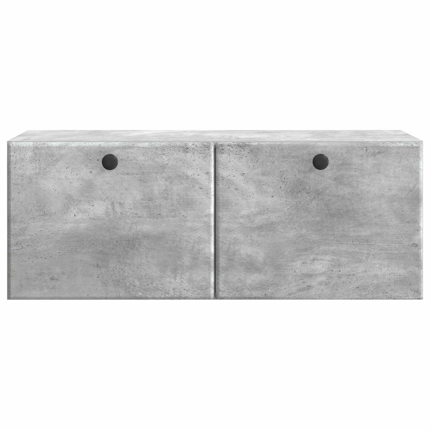Væghængt TV-skab 78,5 x 31 x 30 cm Betongrå Konstrueret træ