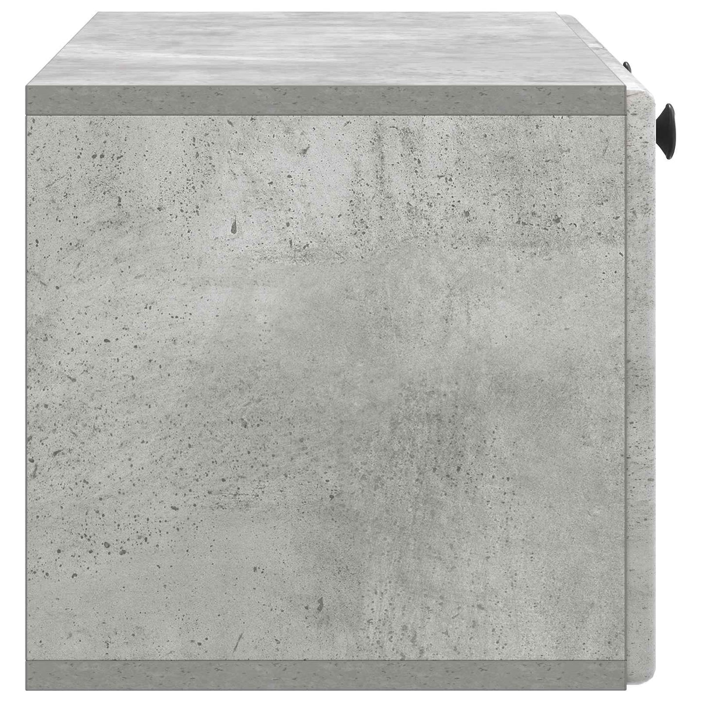 Væghængt TV-skab 78,5 x 31 x 30 cm Betongrå Konstrueret træ