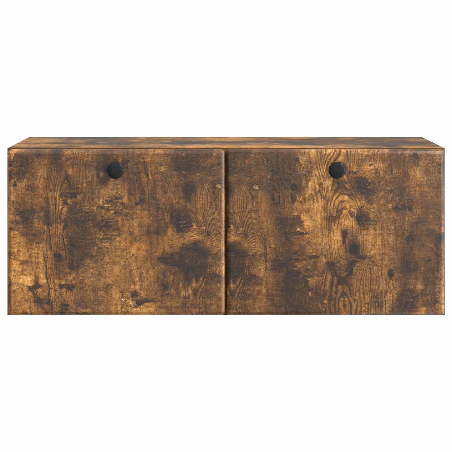 Væghængt TV-skab 78,5 x 31 x 30 cm Røget eg Konstrueret træ