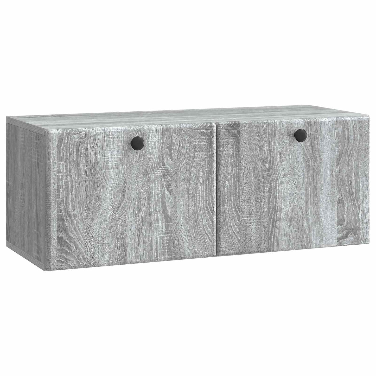 Væghængt TV-skab 78,5 x 31 x 30 cm Grå Sonoma Konstrueret træ