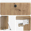 Væghængt TV-skab 78,5 x 31 x 30 cm Artisan-eg Konstrueret træ