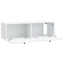 Væghængt TV-skab 98 x 31 x 30 cm Hvid Konstrueret træ