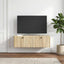 Væghængt TV-skab 98 x 31 x 30 cm Sonoma-eg Konstrueret træ