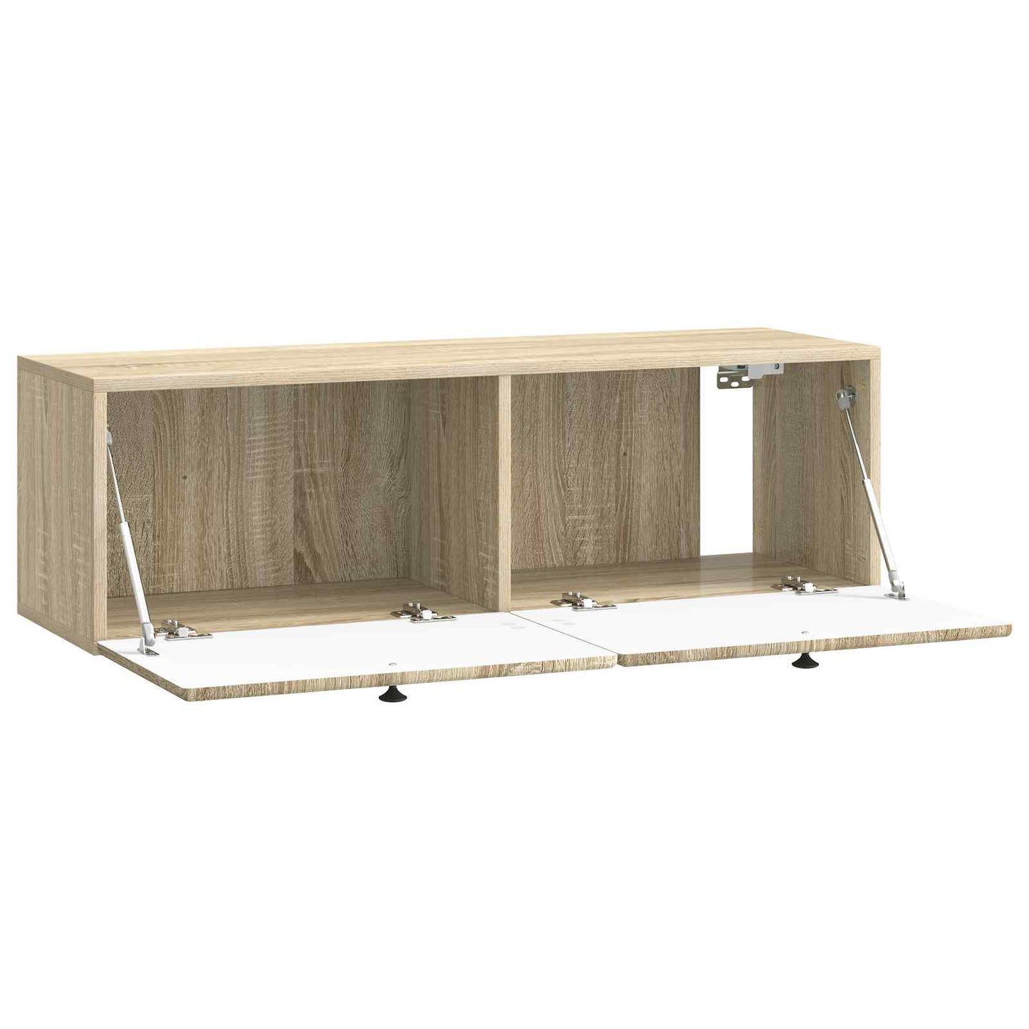 Væghængt TV-skab 98 x 31 x 30 cm Sonoma-eg Konstrueret træ