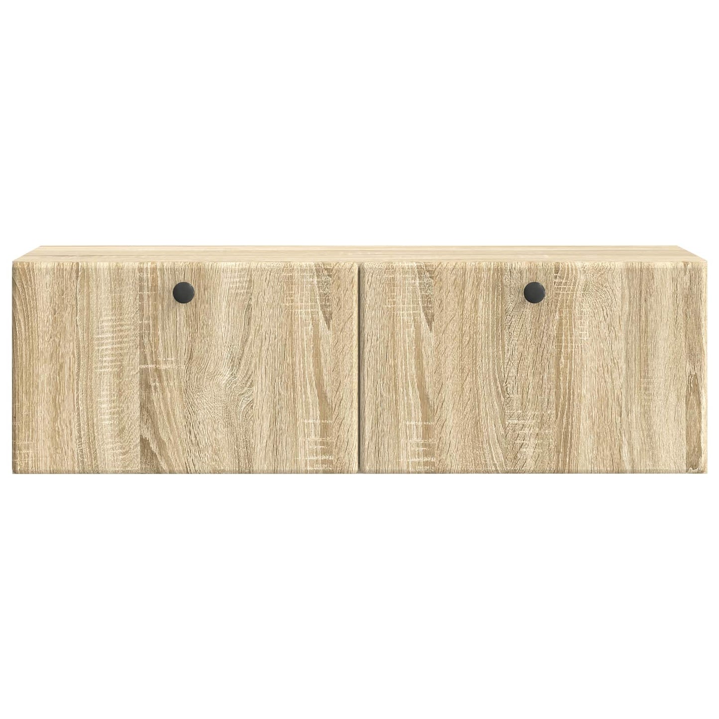 Væghængt TV-skab 98 x 31 x 30 cm Sonoma-eg Konstrueret træ