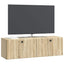 Væghængt TV-skab 98 x 31 x 30 cm Sonoma-eg Konstrueret træ