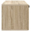 Væghængt TV-skab 98 x 31 x 30 cm Sonoma-eg Konstrueret træ