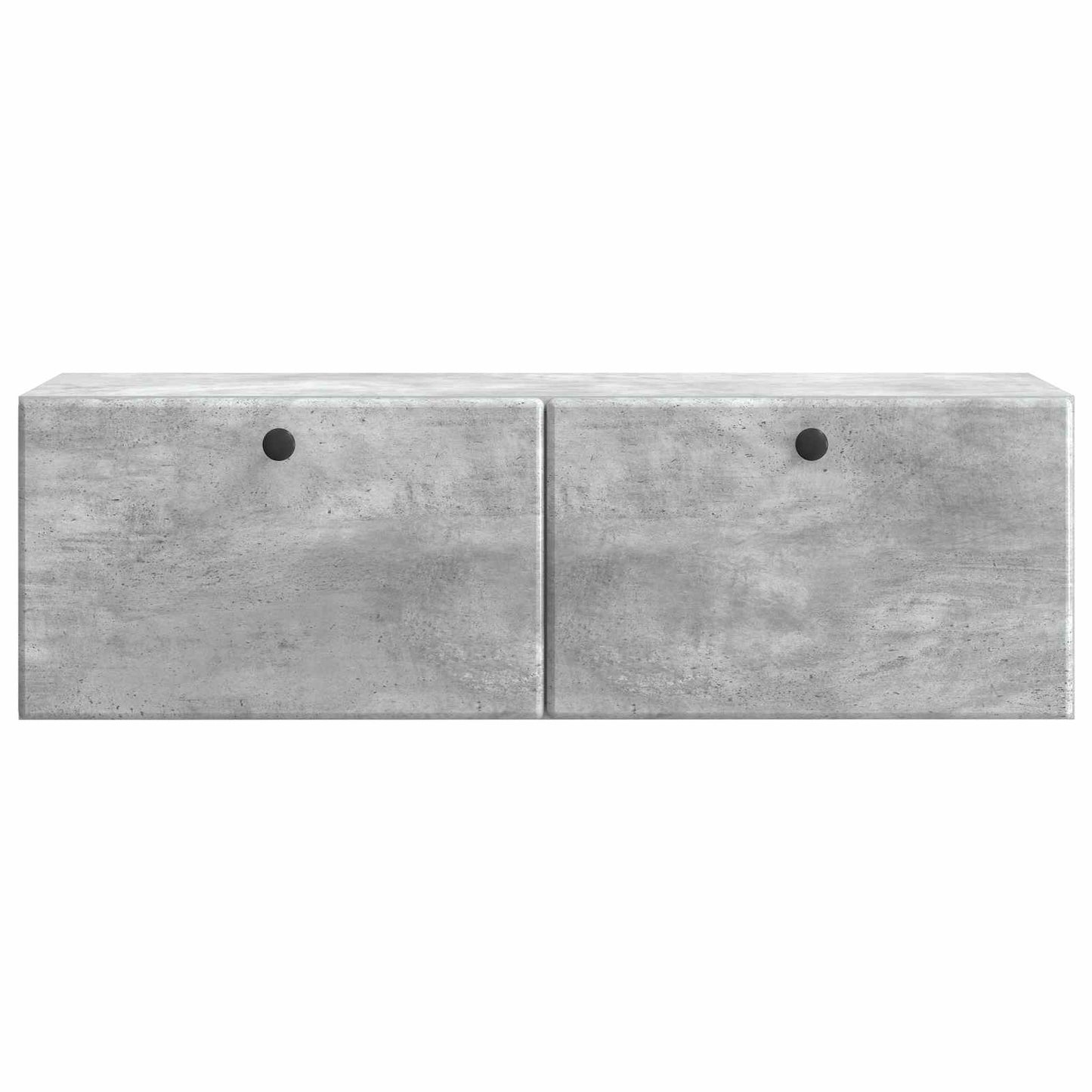 Væghængt TV-skab 98 x 31 x 30 cm Betongrå Konstrueret træ