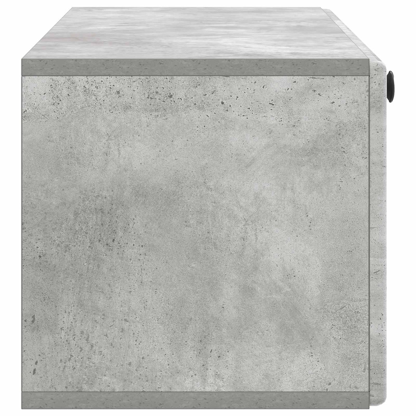 Væghængt TV-skab 98 x 31 x 30 cm Betongrå Konstrueret træ