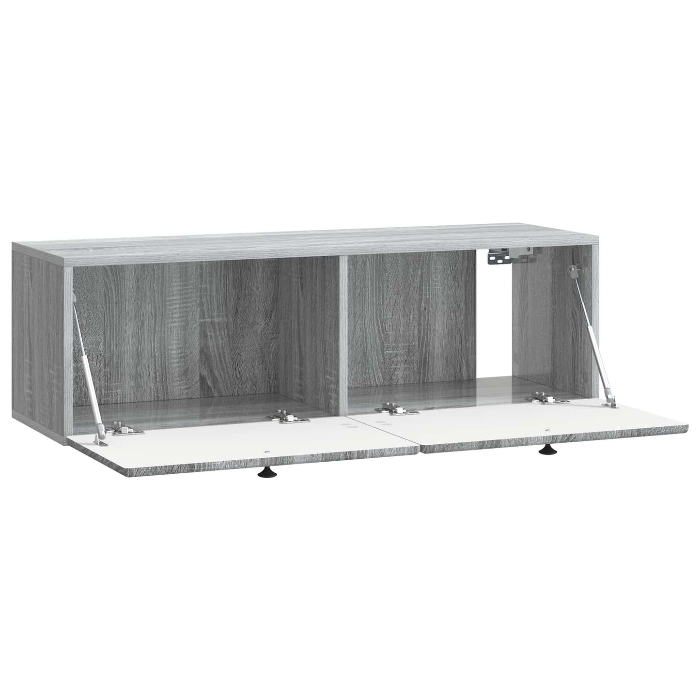 Væghængt TV-skab 98 x 31 x 30 cm Grå Sonoma Konstrueret træ