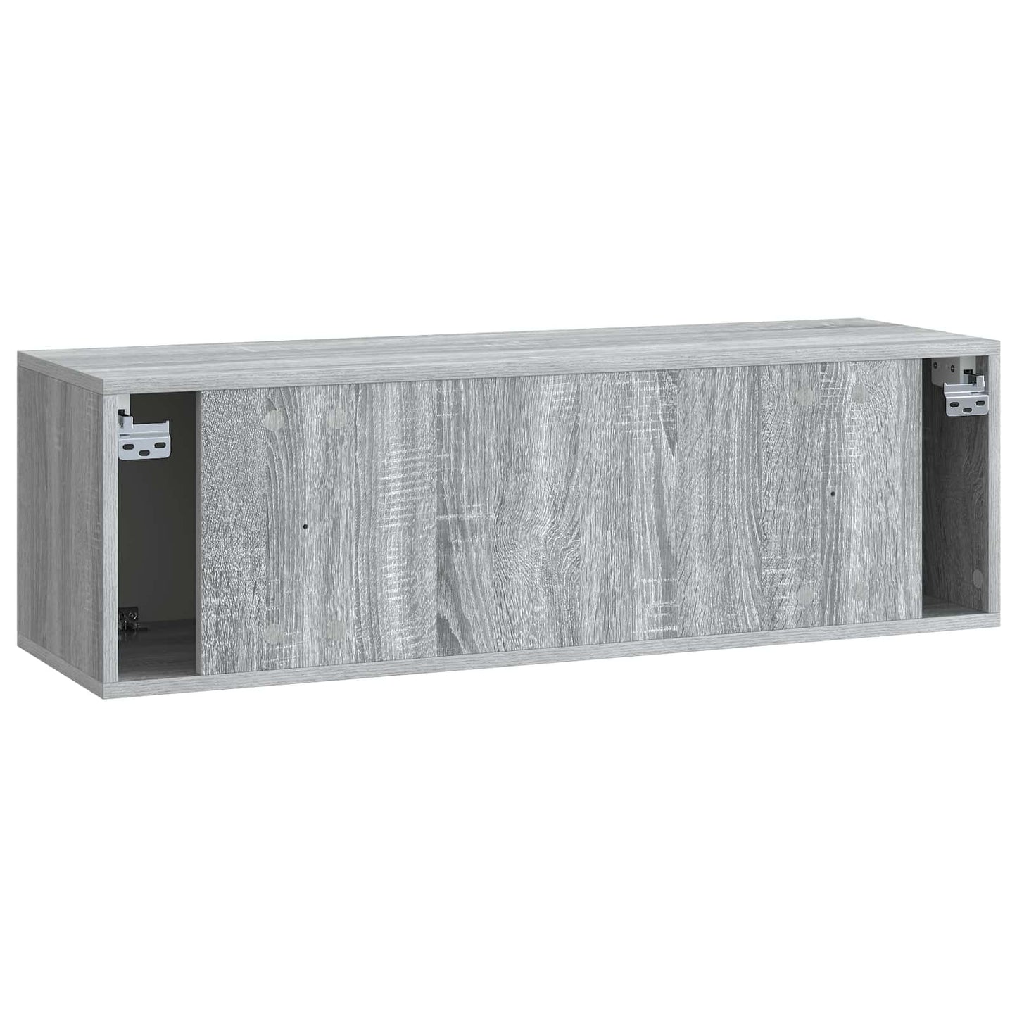Væghængt TV-skab 98 x 31 x 30 cm Grå Sonoma Konstrueret træ