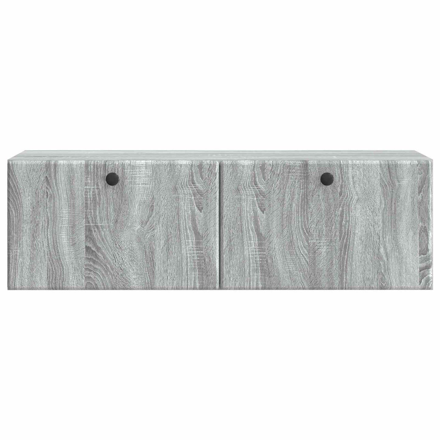 Væghængt TV-skab 98 x 31 x 30 cm Grå Sonoma Konstrueret træ
