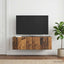 Væghængt TV-skab 98 x 31 x 30 cm Gammelt træ Konstrueret træ