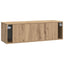 Væghængt TV-skab 98 x 31 x 30 cm Artisan-eg Konstrueret træ