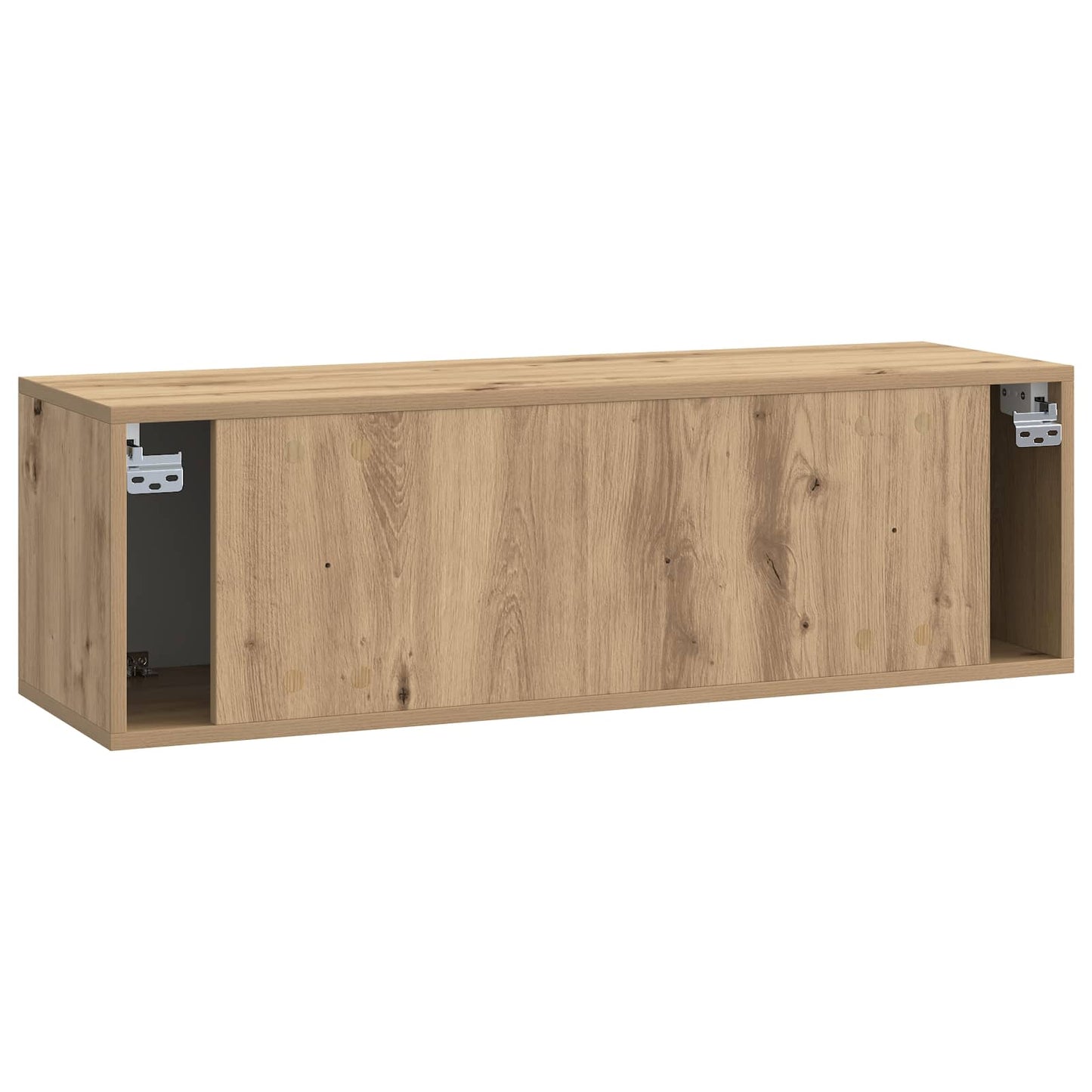 Væghængt TV-skab 98 x 31 x 30 cm Artisan-eg Konstrueret træ