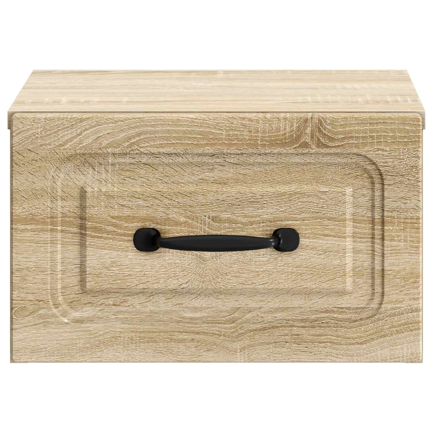 Væghængt Natbord Sonoma-eg 34,5 x 33 x 20 cm Konstrueret træ