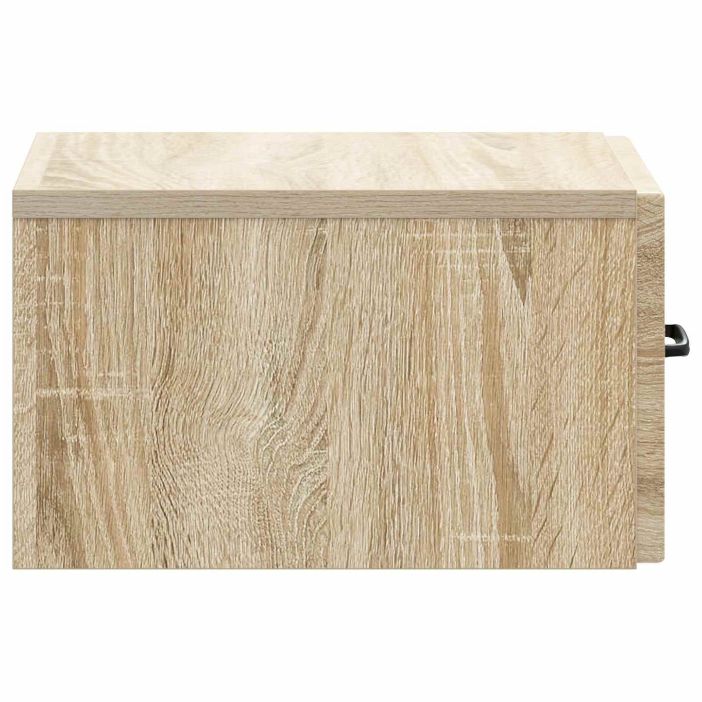 Væghængt Natbord med skuffe 2 pcs Sonoma-eg 34,5 x 33 x 20 cm