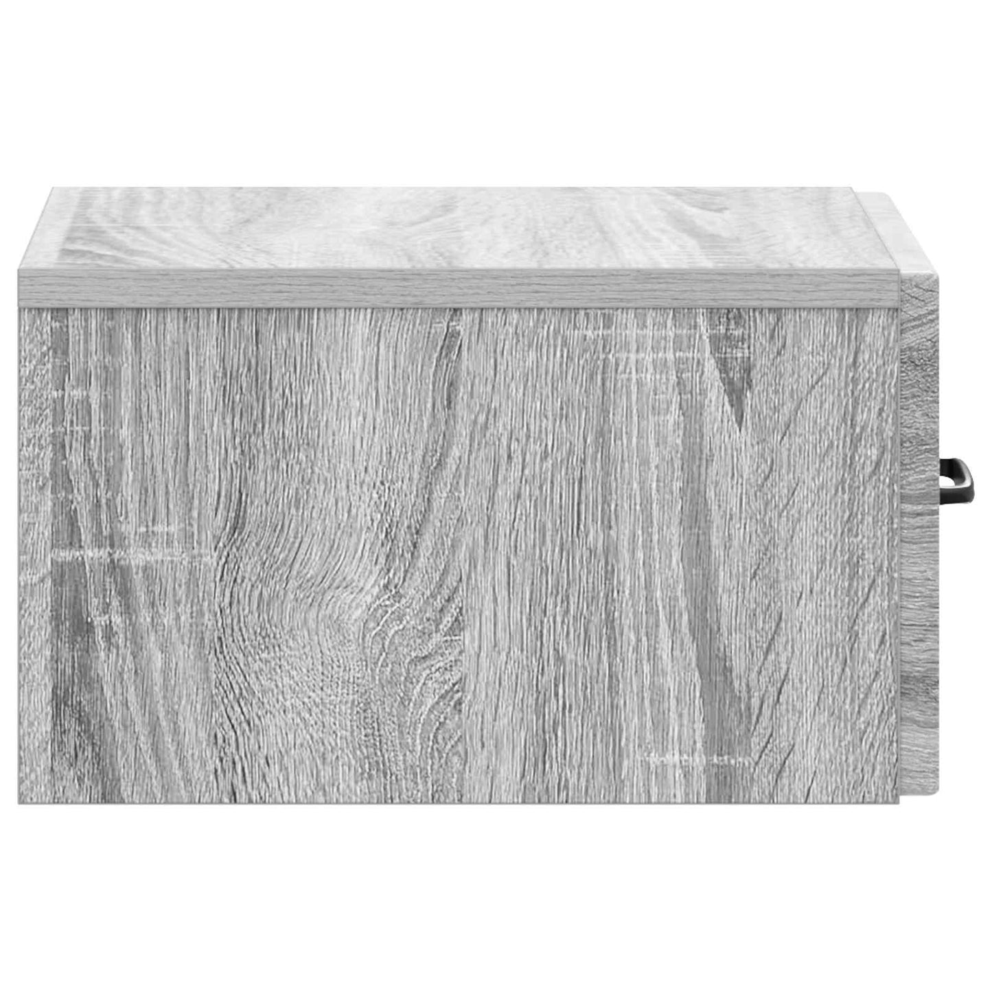 Væghængt Natbord 2 pcs Grå sonoma-eg 34,5 x 33 x 20 cm