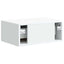 Væghængt Natbord 2 pcs Hvid 49 x 34,5 x 20 cm Konstrueret træ