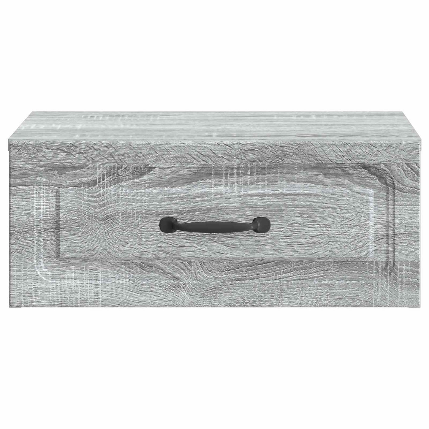 Væghængt Natbord 2 pcs Grå sonoma-eg 49 x 34,5 x 20 cm