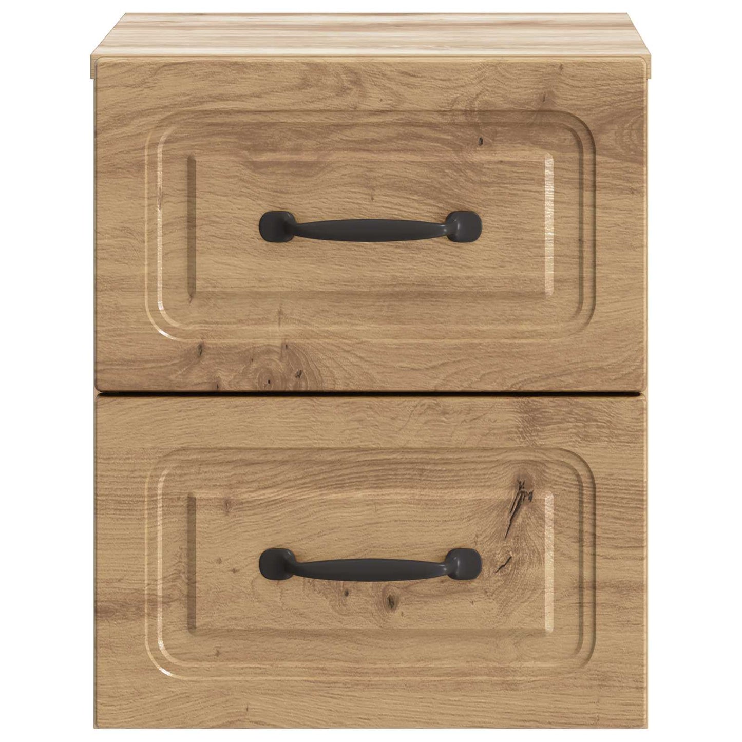 Væghængt Natbord med skuffe 2 pcs Artisan-eg 34,5 x 33 x 40 cm