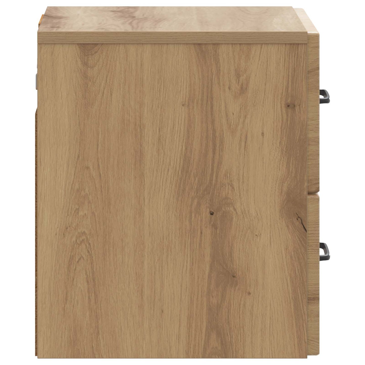 Væghængt Natbord med skuffe 2 pcs Artisan-eg 34,5 x 33 x 40 cm
