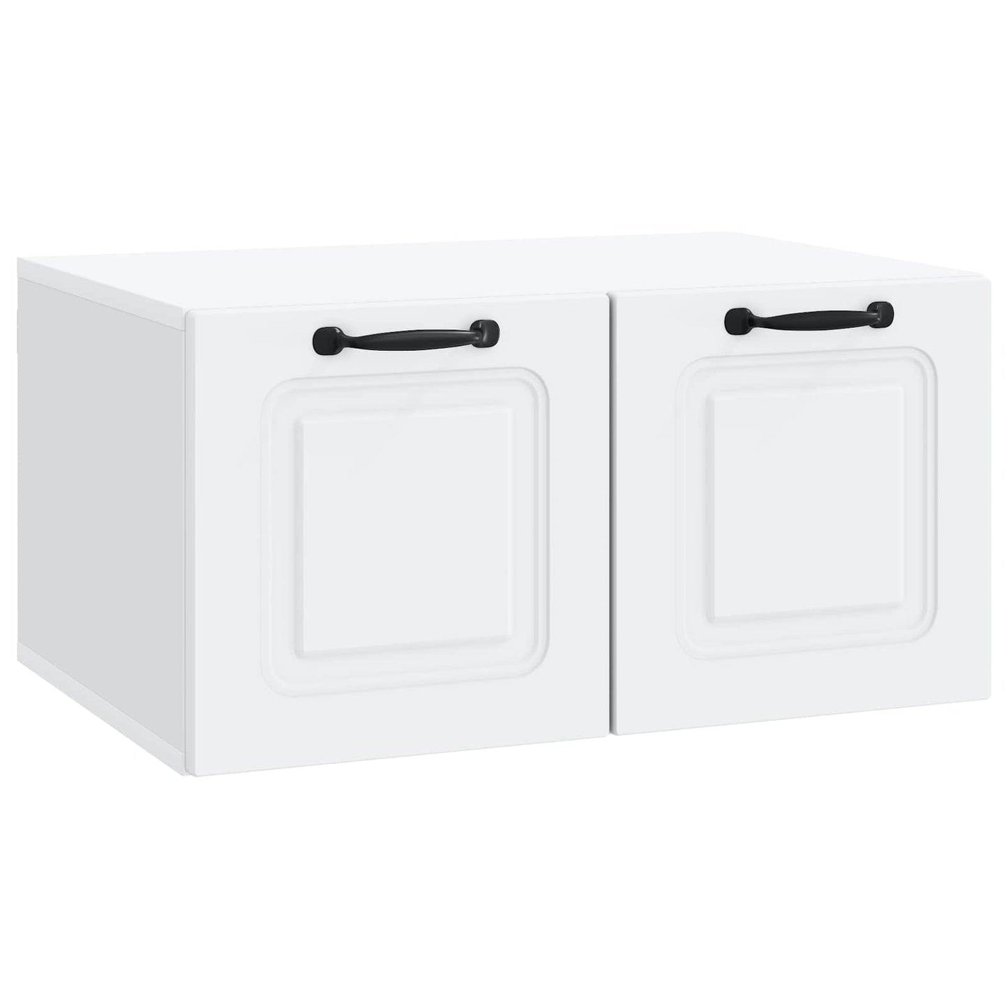 Væghængt TV-skab Hvid 59,5 x 41 x 30 cm Konstrueret træ