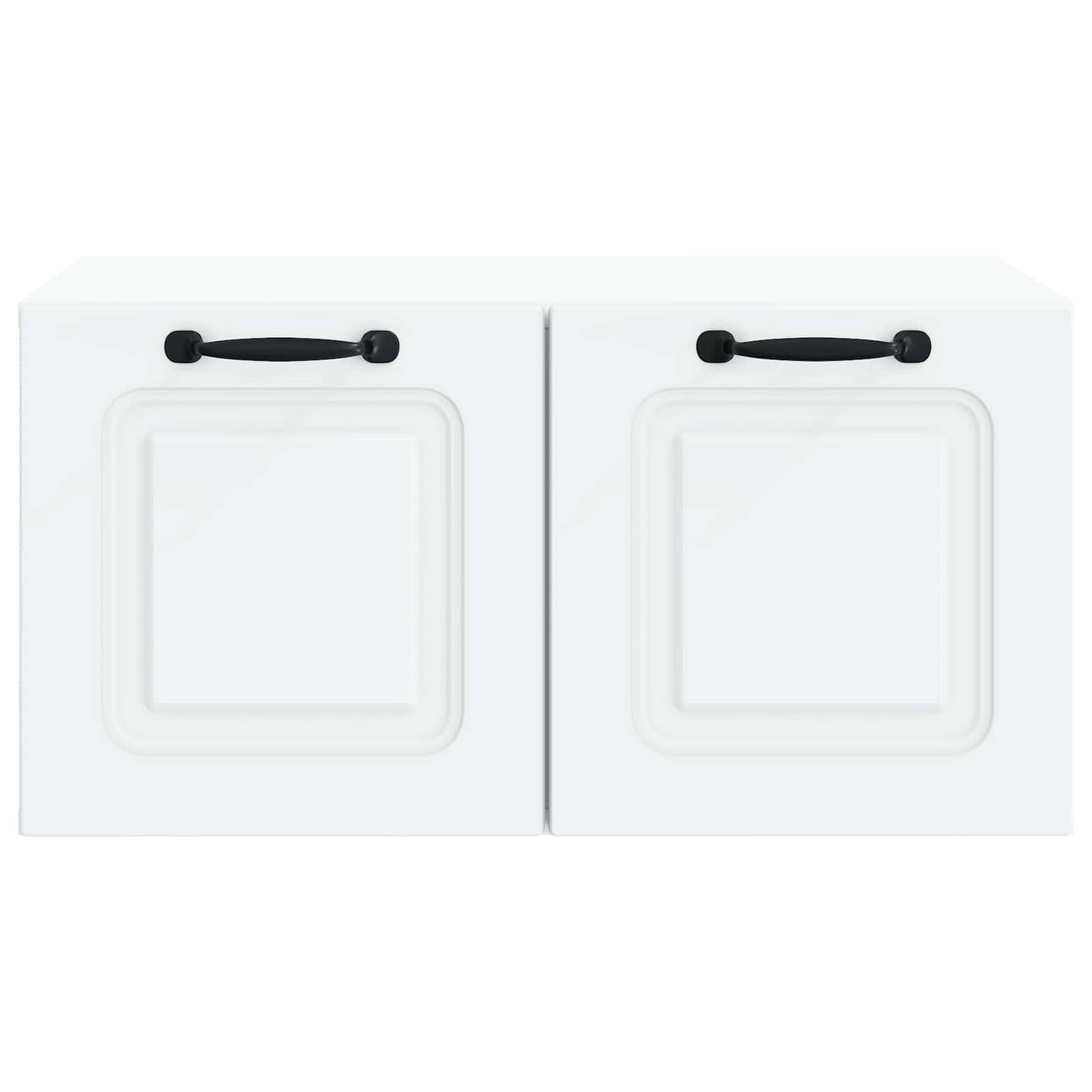 Væghængt TV-skab Hvid 59,5 x 41 x 30 cm Konstrueret træ