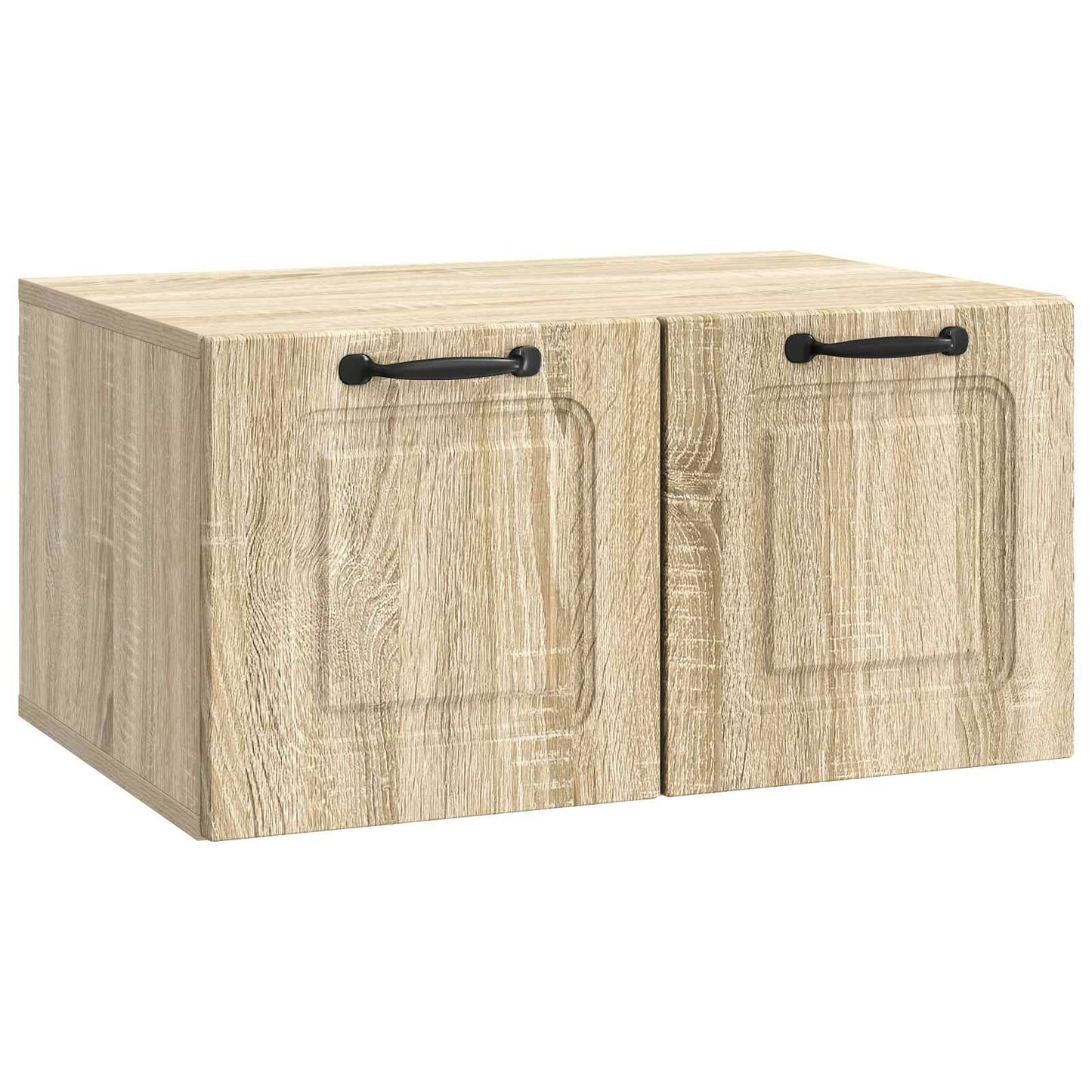 Væghængt TV-skab Sonoma-eg 59,5 x 41 x 30 cm Konstrueret træ