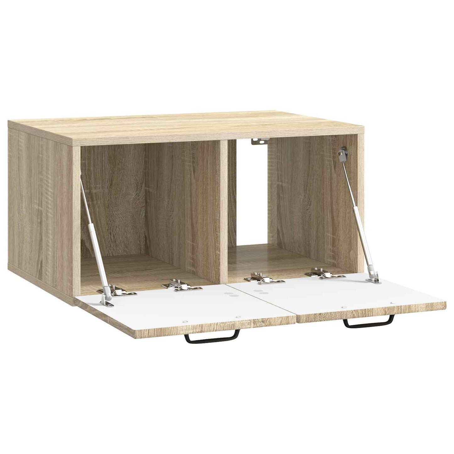 Væghængt TV-skab Sonoma-eg 59,5 x 41 x 30 cm Konstrueret træ
